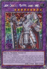 Gem-Knight Master Diamond - RA04-EN178 - (Platinum Secret Rare) - 1st Edition